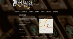 Desktop Screenshot of davidlangestudios.com